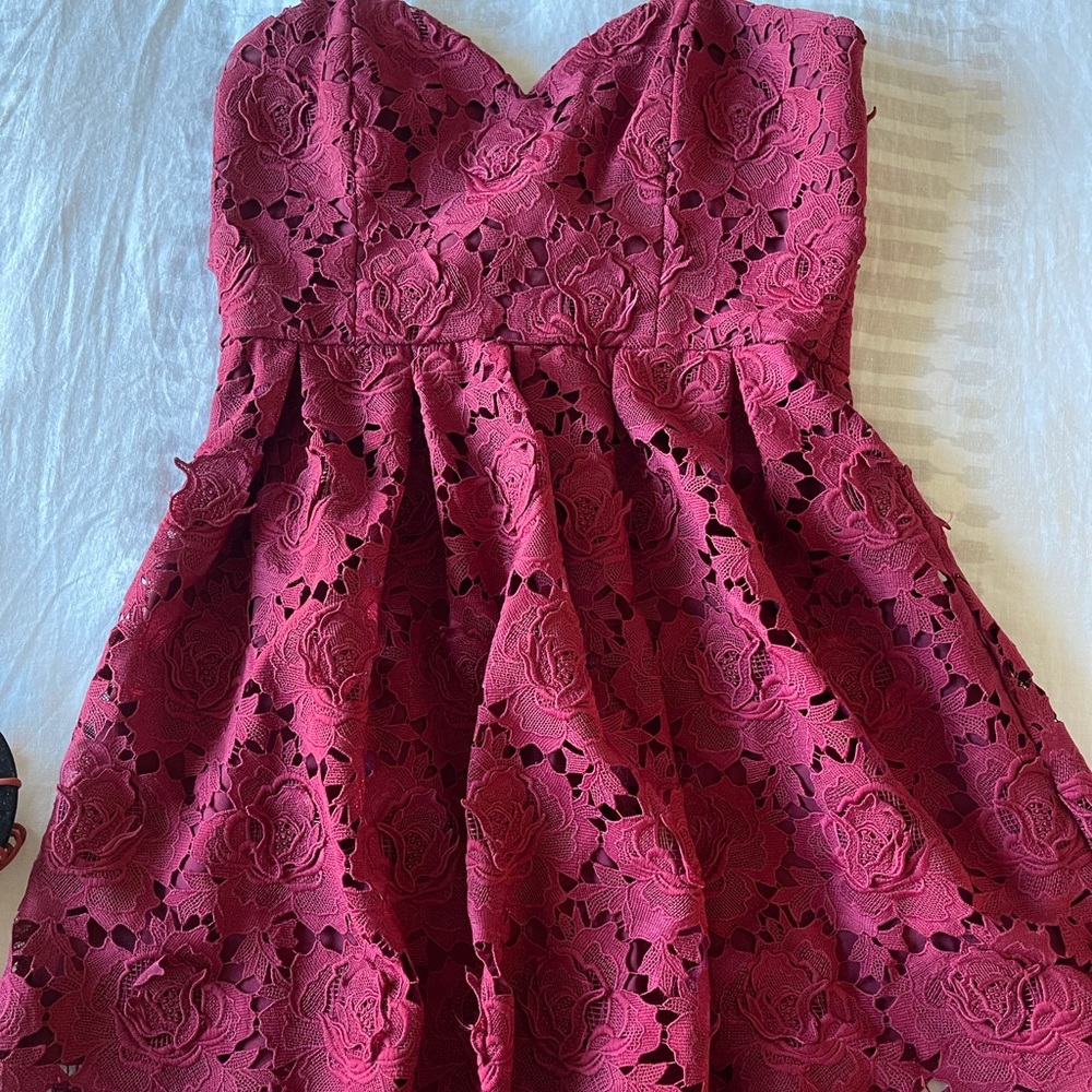 Lover & Friends Rose Cocktail Dress